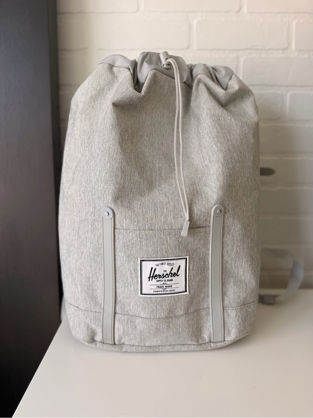 Herschel Supply Company Light Grey Canvas Retreat Backpack - Picture 5 of 16